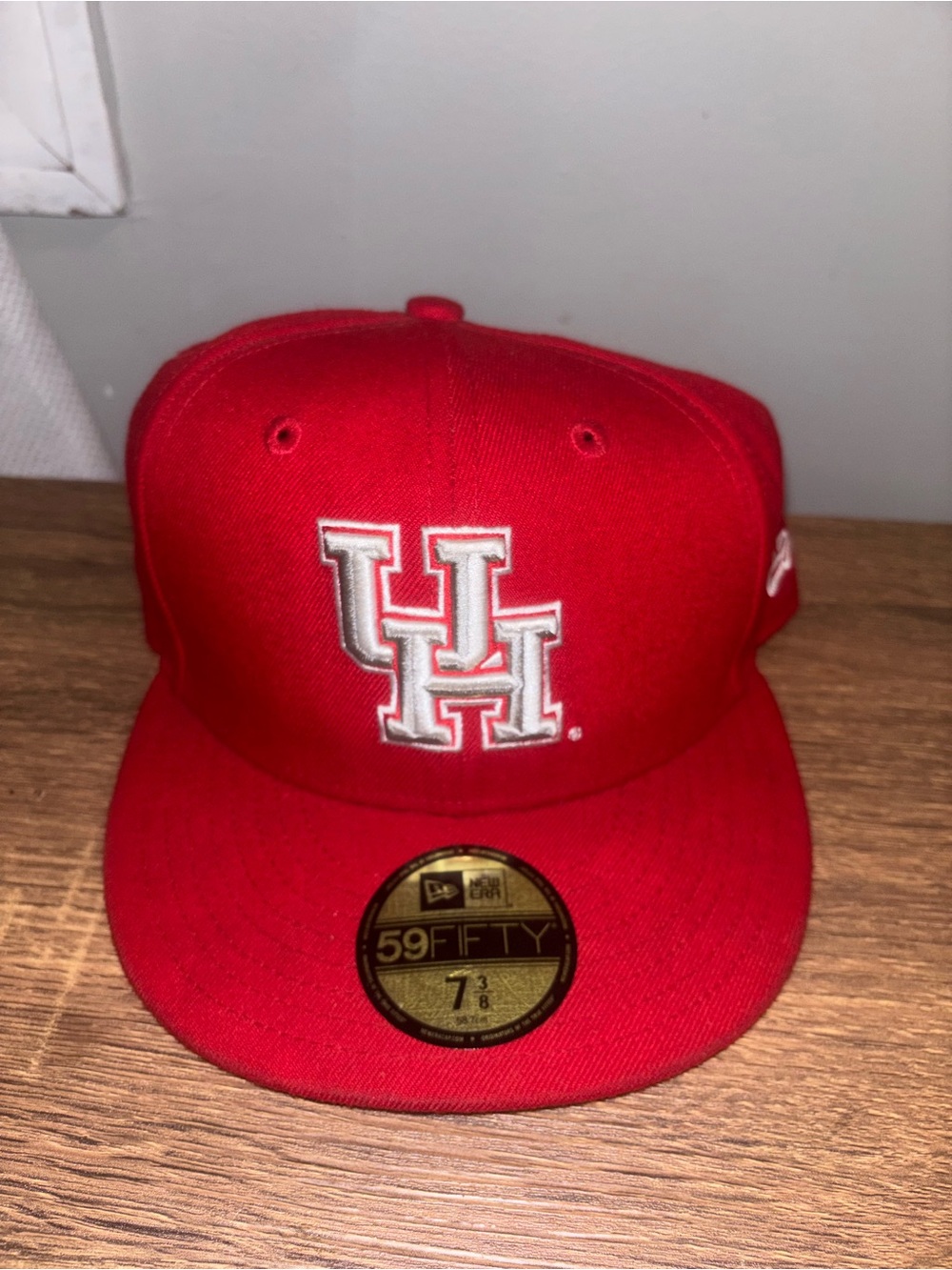 New Era Red Houston Cougars 59FIFTY Fitted Hat